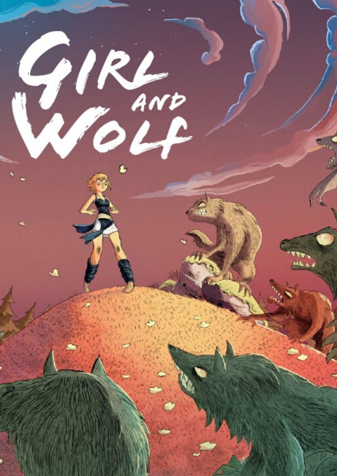 GIRL AND WOLF